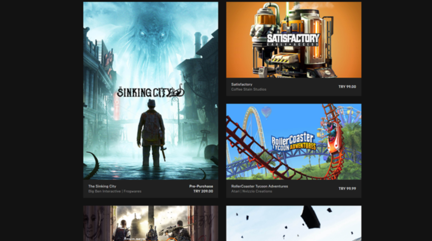 Epic Games Mağazası Kataloğunu Sürpriz Oyunlarla Genişletiyor