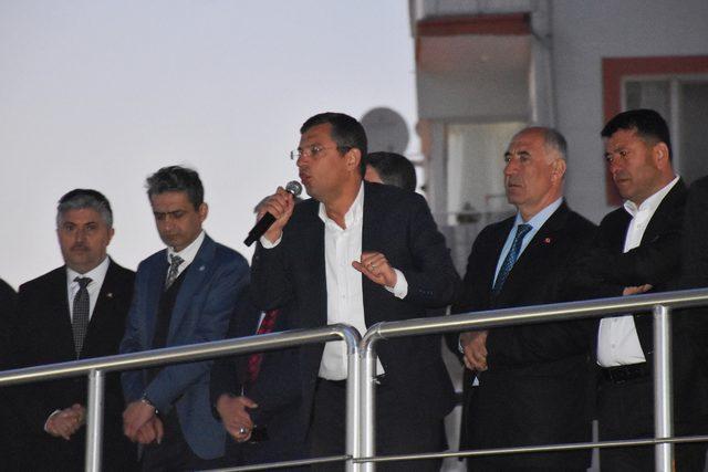 CHP'li Özel: Birileri artık umut siyaseti yerine korku siyasetine sarıldı