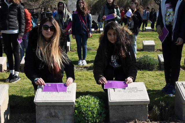 Uğurlu öğrenciler ‘Mektuba Mektup’ projesi kapsamında Çanakkale’deydi