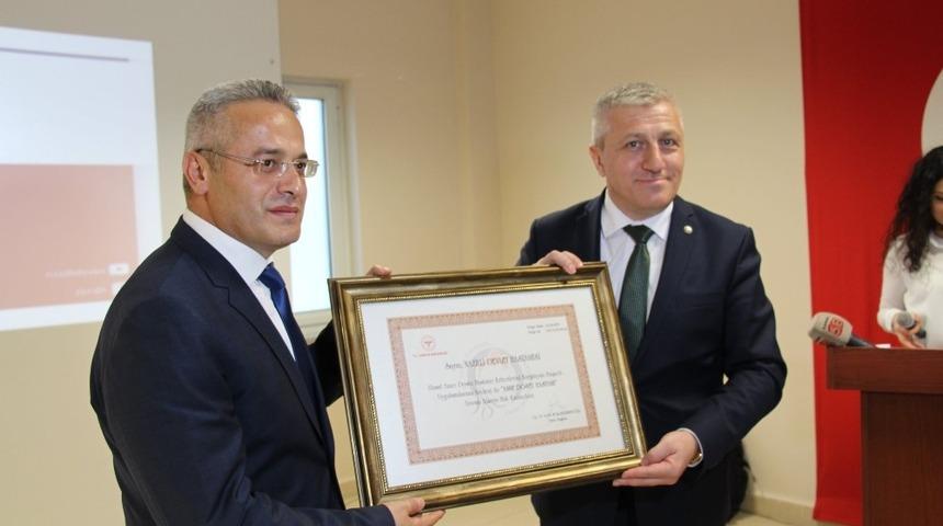 Nazilli Devlet Hastanesi “Anne Dostu Hastane” unvanı aldı