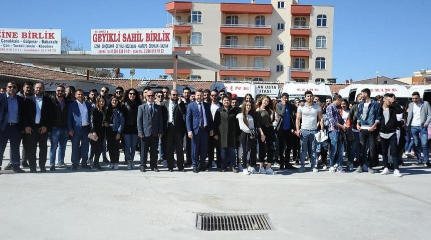 Y&uuml;ksel&rsquo;den &uuml;niversite &ouml;ğrencilerine gezi