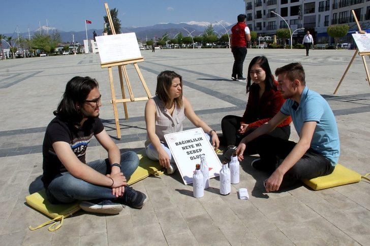 Madde bağımlılığını dikkat çektiler G3