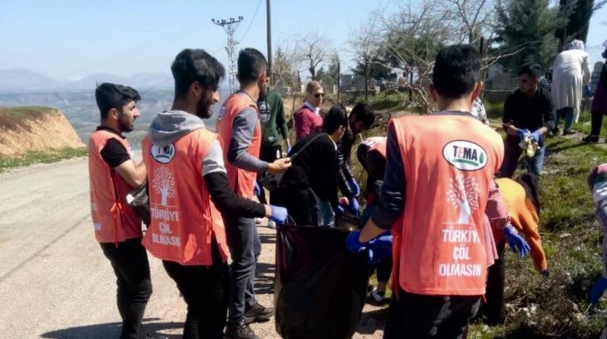 Öğrencilerden sıfır atık projesine destek