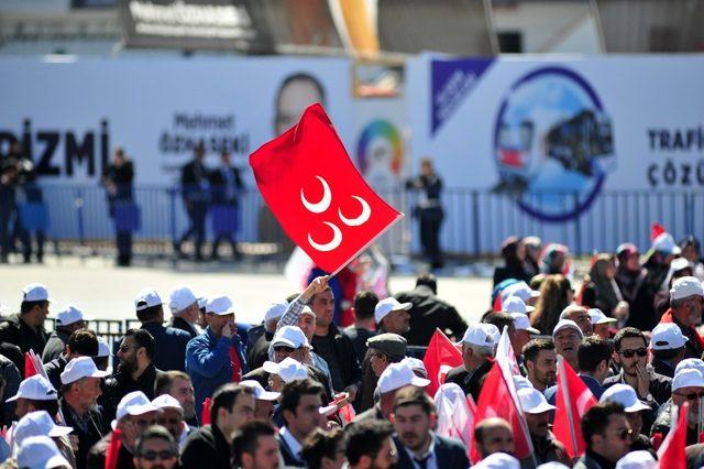 Cumhur İttifakı’nın ortak mitinginde binlerce vatandaş alanı doldurdu