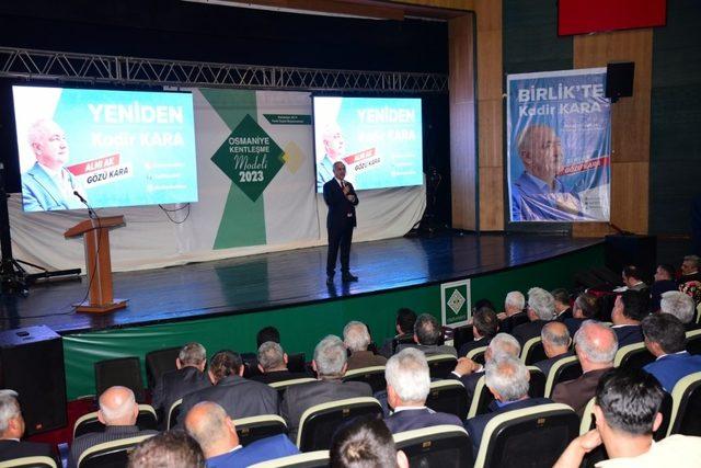 Başkan Kadir Kara, MHP ve Ak Parti teşkilatlarına projelerini tanıttı