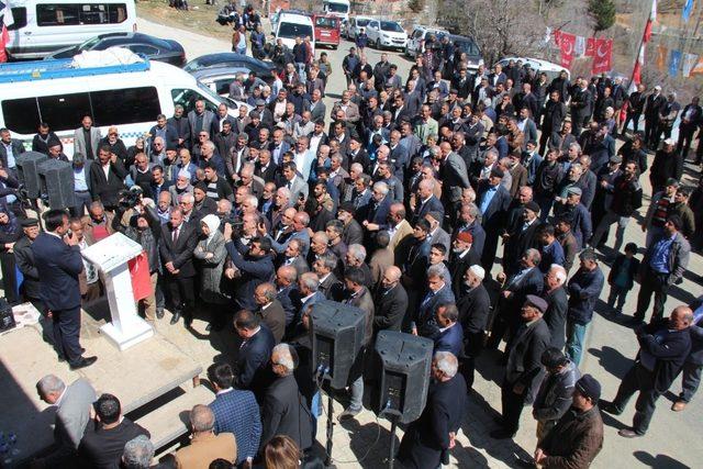 Pütürge Başkan adayı Mikail Sülük, Tepehan’da