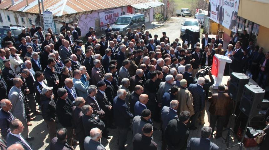 P&uuml;t&uuml;rge Başkan adayı Mikail S&uuml;l&uuml;k, Tepehan&rsquo;da