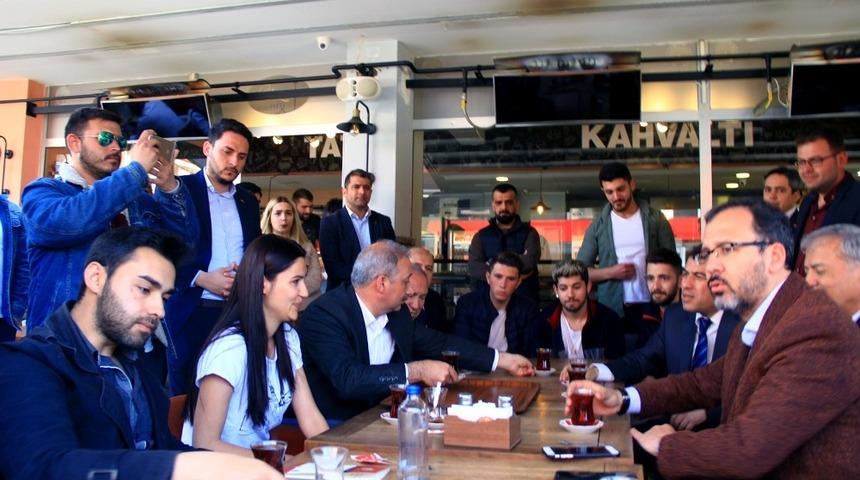 Gen&ccedil;lik ve Spor Bakanı Kasapoğlu;