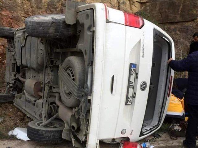 Ordu’da trafik kazası: 8 yaralı