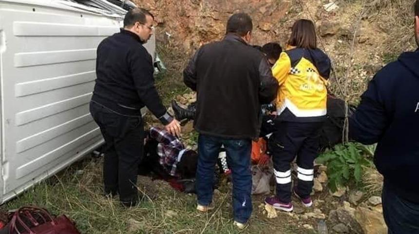 Ordu&rsquo;da trafik kazası: 8 yaralı