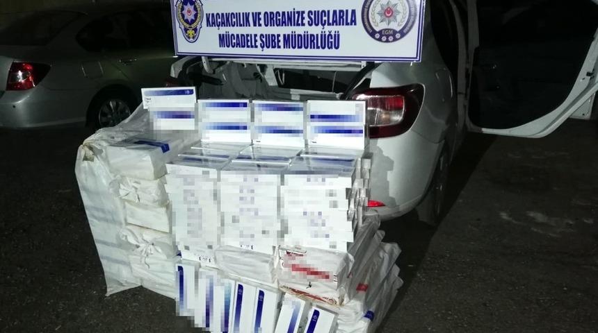 Kahramanmaraş&rsquo;ta ka&ccedil;ak sigara operasyonu