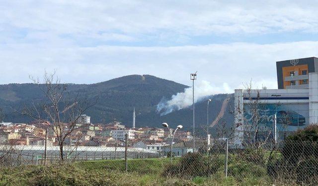 Aydos Ormanı’nda yangın çıktı