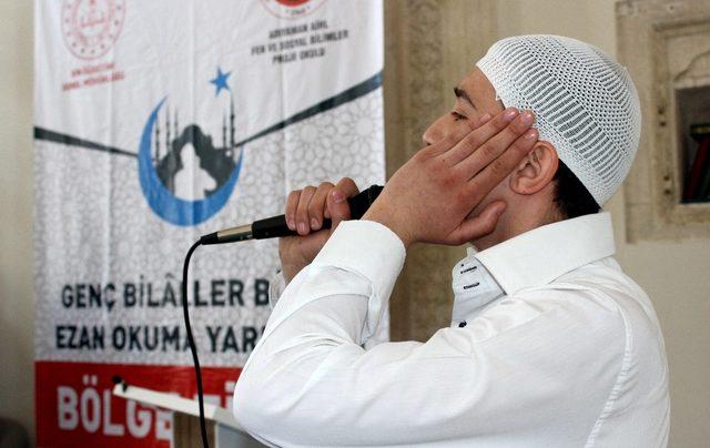 Genç Bilaller Bölge Ezan Okuma Yarışması düzenlendi