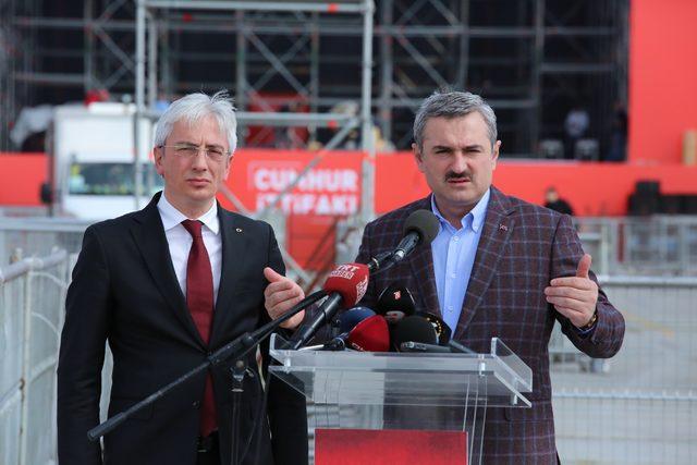 İstanbul il başkanlarından ortak Yenikapı Mitingi açıklaması