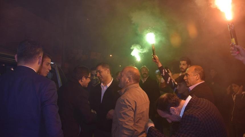 Cumhur İttifakı Akpınar&rsquo;da coşkuyla karşılandı