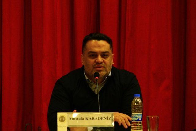 Yönetmen Mustafa Karadeniz, Atatürk Üniversitesi’nde