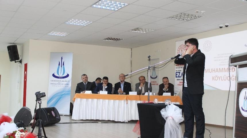 Ezan 1. B&ouml;lge Yarışması &Ccedil;ankırı&rsquo;da yapıldı