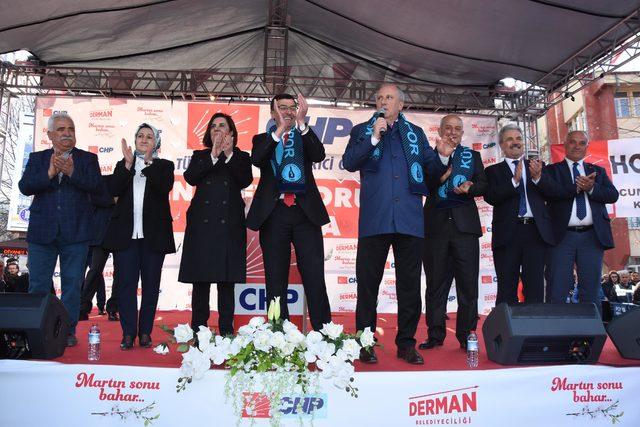 CHP'li İnce: Belediye başkanı neden beka problemi olsun