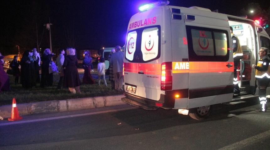 Düğün dönüşü feci kaza: Çok sayıda yaralı var!