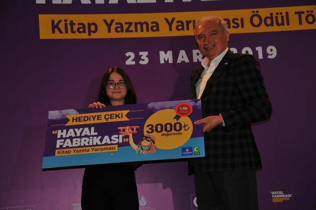 Başkan Mevlüt Uysal’dan 'Hayal Fabrikası' yazarlarına ödül