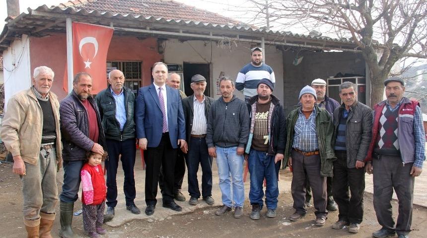Salihli’nin bağımsız adayı Gökçe vatandaşlara projelerini anlattı