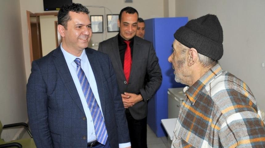 İl Sağlık M&uuml;d&uuml;r&uuml; Bilge, il&ccedil;e ziyaretlerinde bulundu