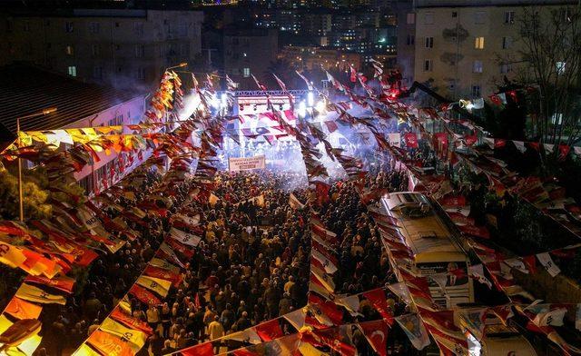 Ömer Günel ikinci mitingini Hacıfeyzullah Mahallesi’nde yaptı