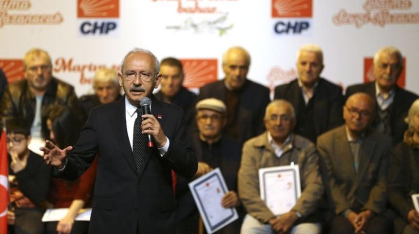Kılıçdaroğlu, Maltepe’de tapu dağıttı