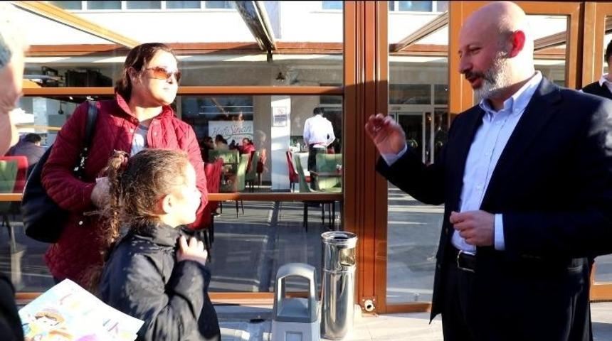 Doğa Dostu minikten Başkan &Ccedil;olakbayrakdar&rsquo;a anlamlı teşekk&uuml;r