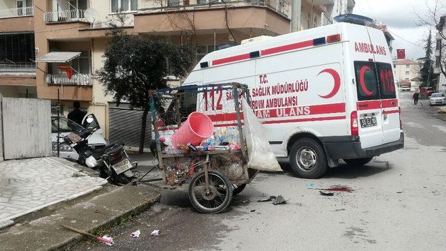 Samsun’da trafik kazası: 1 yaralı