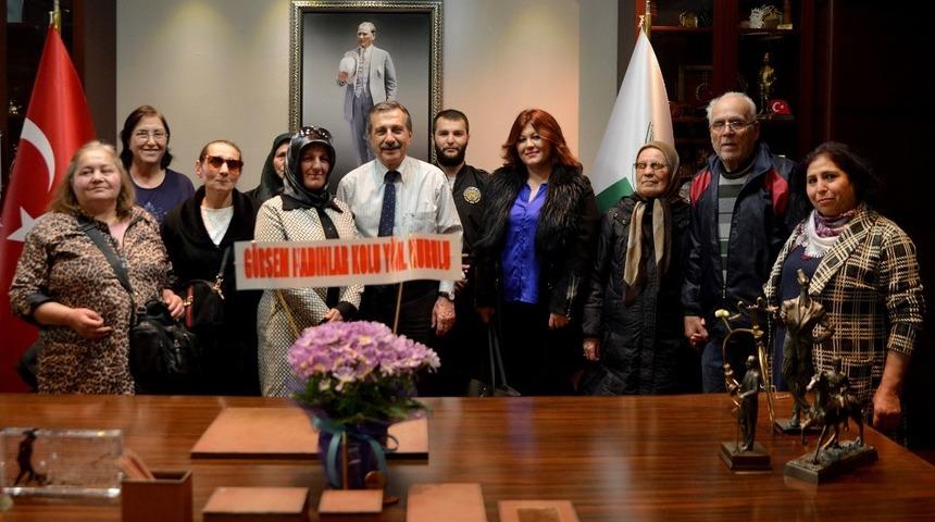 G&ouml;rsem Kadın Kolları, Ata&ccedil;&rsquo;ı ziyaret etti