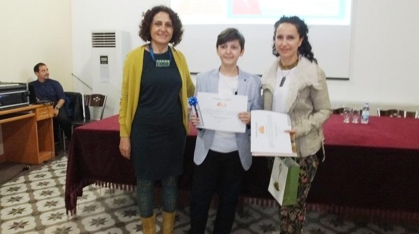 Burhaniyeli Umut, T&uuml;bitak Proje Yarışması i&ccedil;in Bursa&rsquo;ya gitti