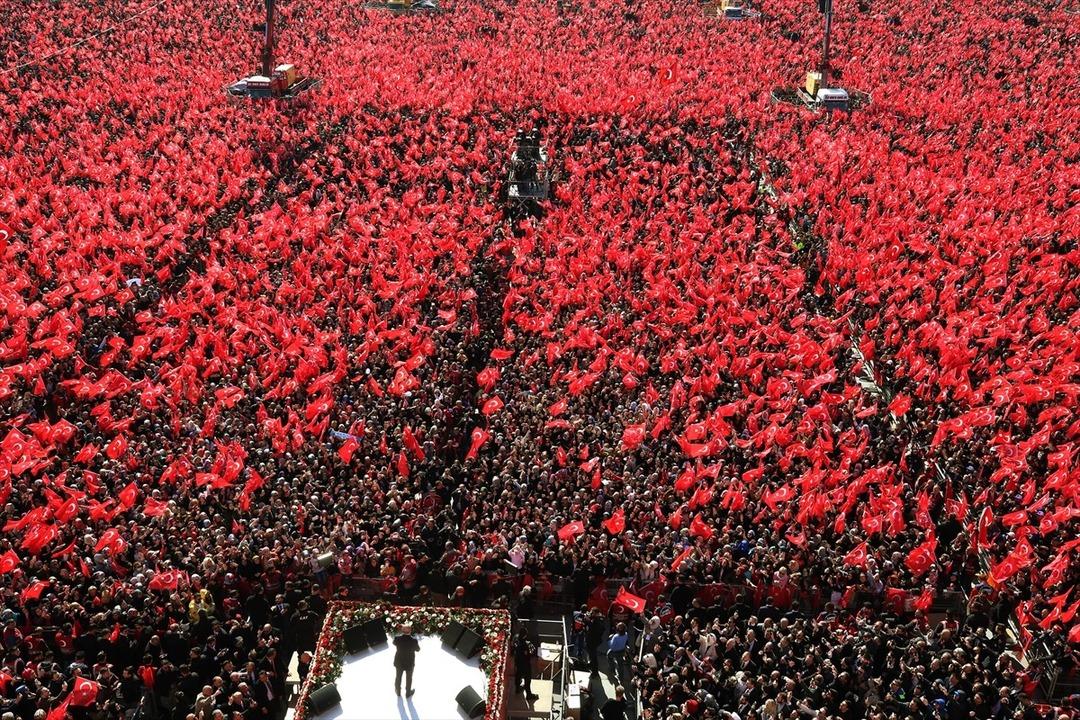 Cumhur İttifakı'nın "B&uuml;y&uuml;k İstanbul Mitingi"
