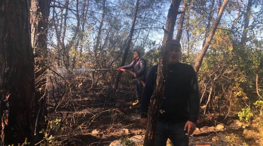 Antalya&rsquo;da &ccedil;amlık yangını