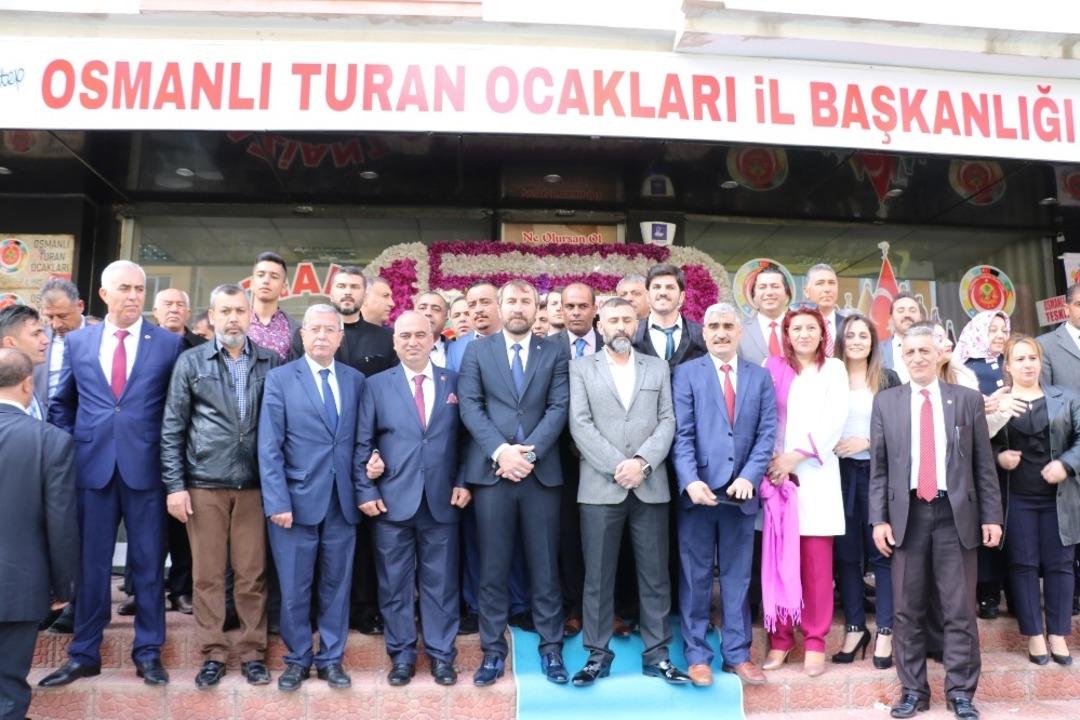 Osmanlı Turan Ocakları tekbirlerle a&ccedil;ıldı.