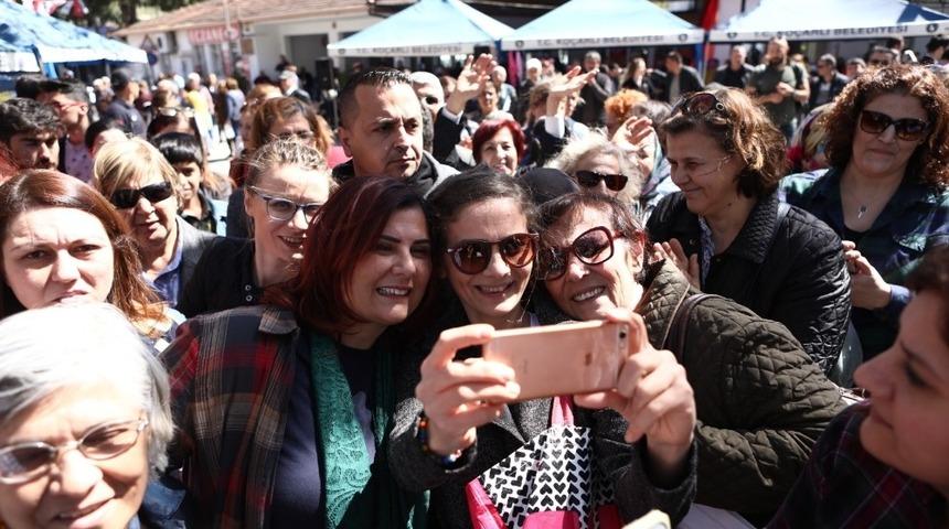 Başkan &Ccedil;er&ccedil;ioğlu, &Ccedil;akırbeyli K&ouml;y Pazarı&rsquo;nı ziyaret etti