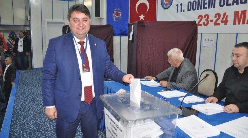 Maden iş&ccedil;isi yeni genel başkanını se&ccedil;ti