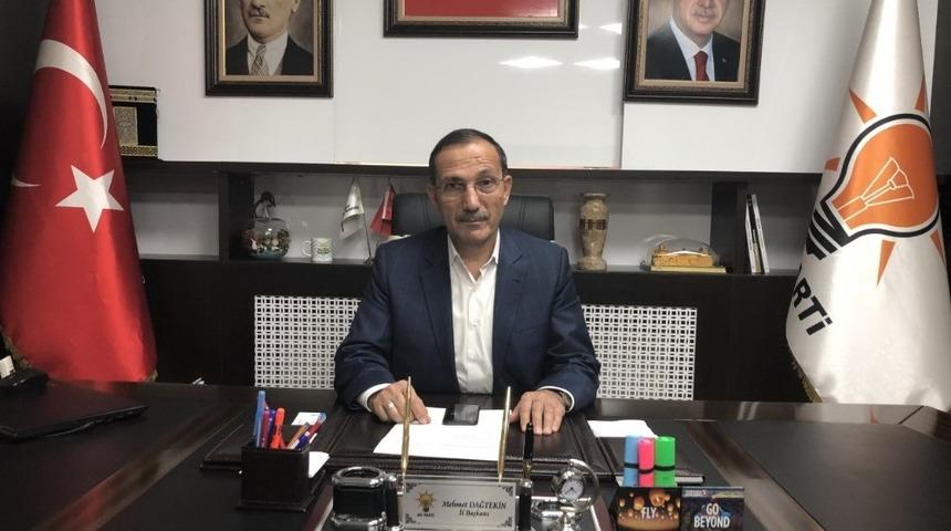 Başkan Dağtekin cumhurbaşkanının m&uuml;jdelerle Adıyaman&rsquo;a geleceğini s&ouml;yledi