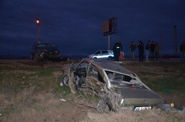 Elbistan’da trafik kazası: 1 yaralı