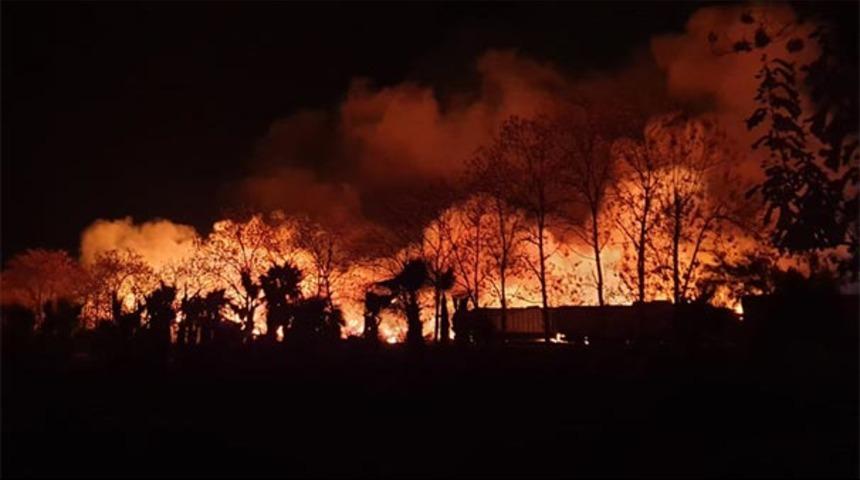 Ekipler yoğun &ccedil;alışma başlattı! Alev alev yanıyor!