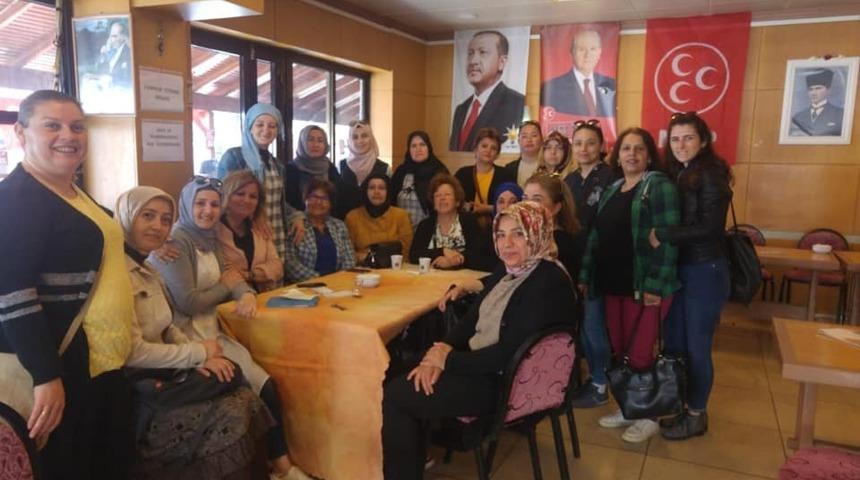 Didim&rsquo;de AK Parti Kadın Kolları se&ccedil;im &ccedil;alışmalarını s&uuml;rd&uuml;r&uuml;yor
