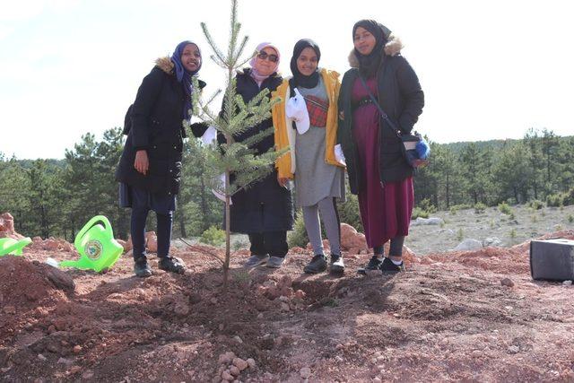 Uluslararası öğrencilerden çevreye katkı