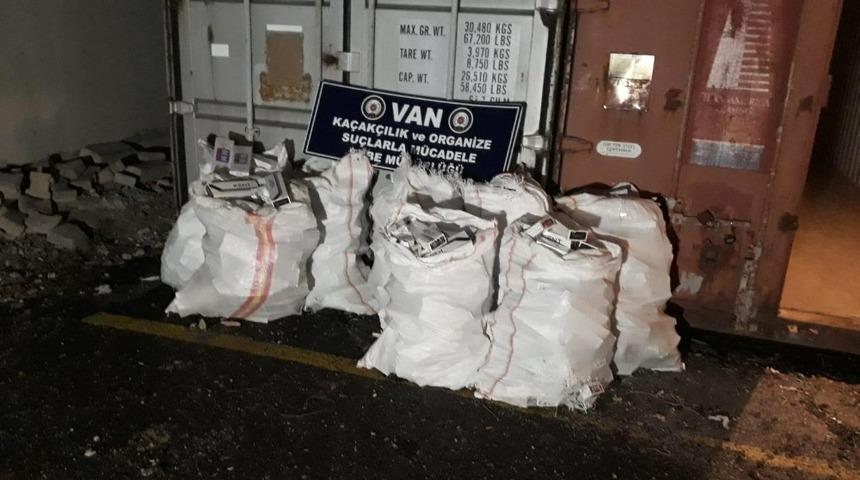 Van’da sigara kaçakçılığı