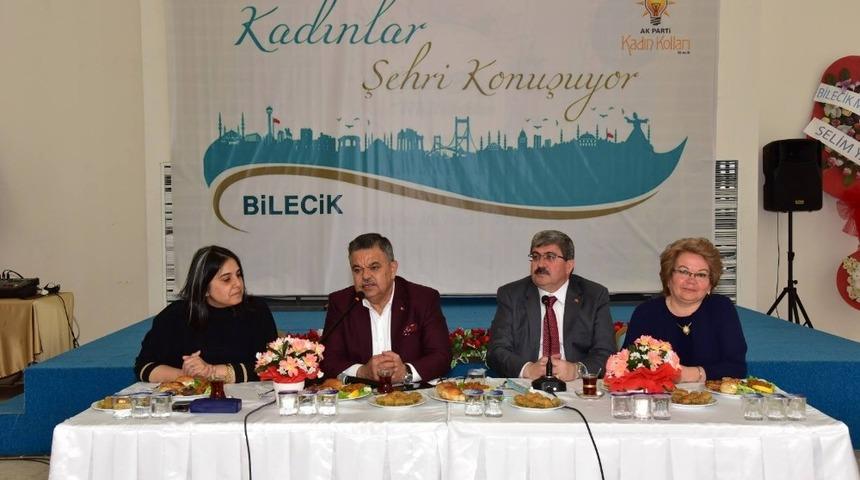 Bu kez kadınlar Bilecik için konuştu