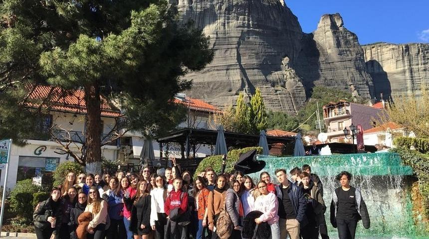 Proje i&ccedil;in Yunanistan&rsquo;a gittiler