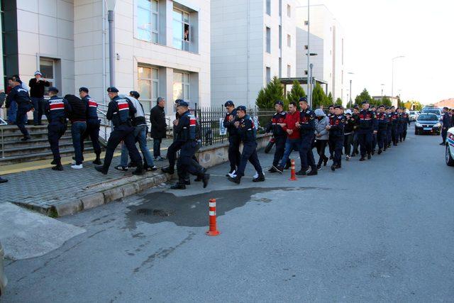 Ereğli'de uyuşturucu operasyonu: 15 şüpheli adliyede