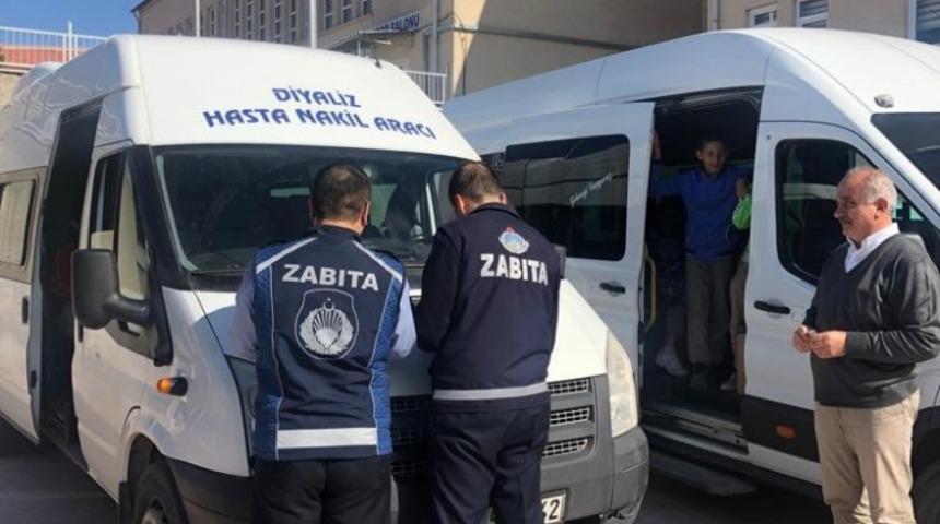 &Ccedil;orum&rsquo;da okul servis ara&ccedil;ları denetlendi