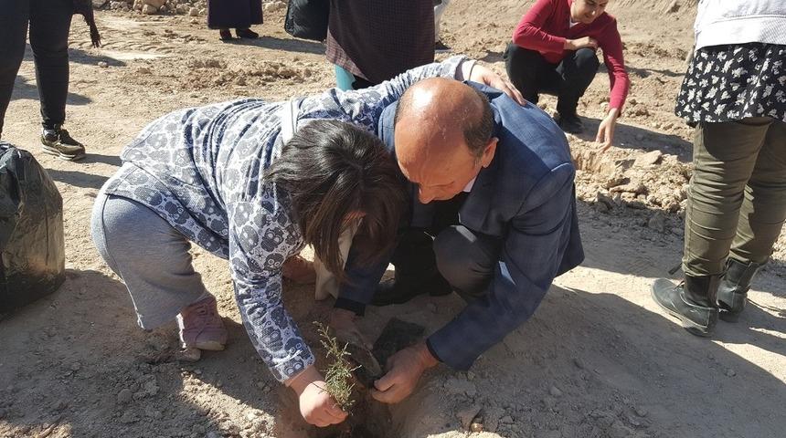 Down Sendromlular için hatıra ormanı