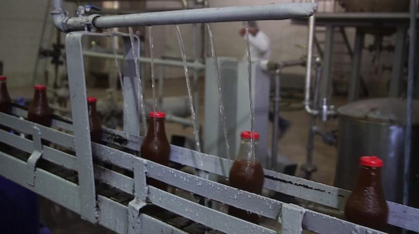Kuşburnu suyu fabrikası, 8 yıl sonra üretime başladı  