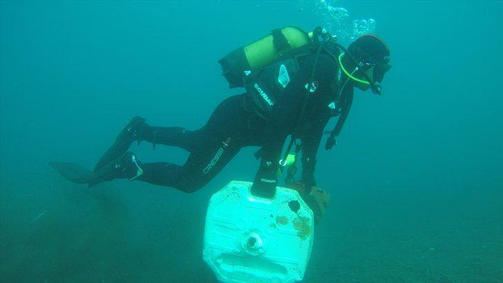 Denizden yarım ton atık çıktı G1